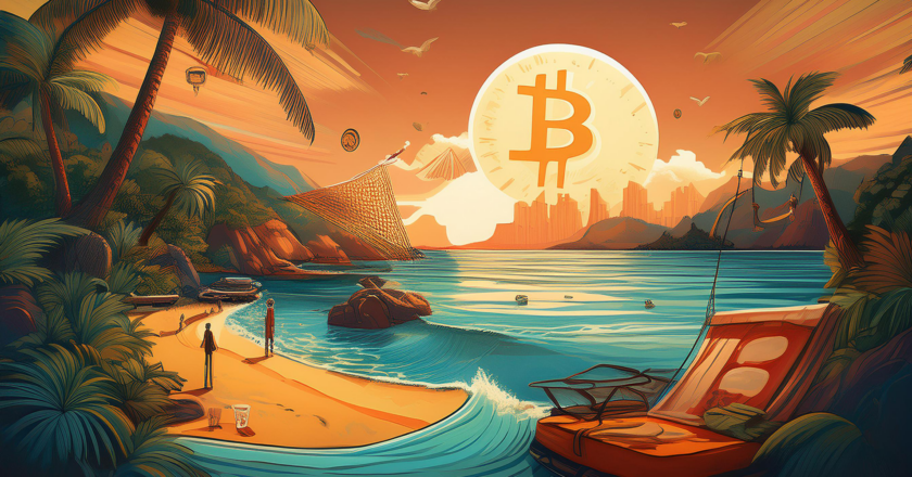 Bitcoin Urlaub