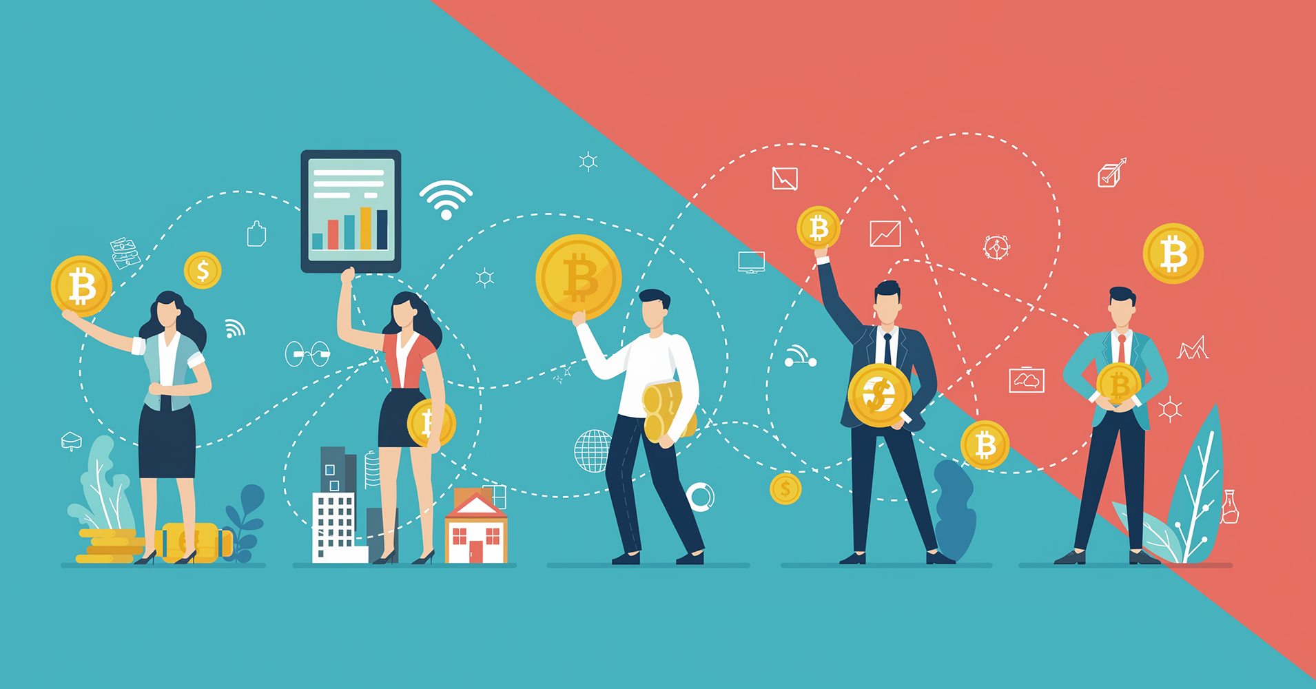 Investoren Typen: Maximalisten, Diversifizierer und Sparbuch