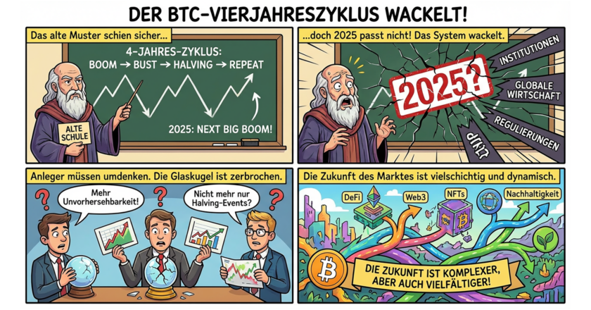 2025 als Wendepunkt: Das Ende des klassischen Bitcoin-Vierjahreszyklus
